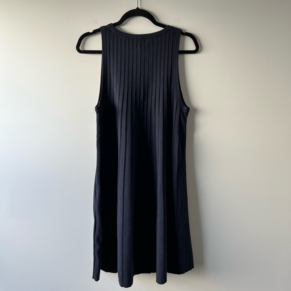 COS navy blue knit sleeveless dress - Picture 4 of 4